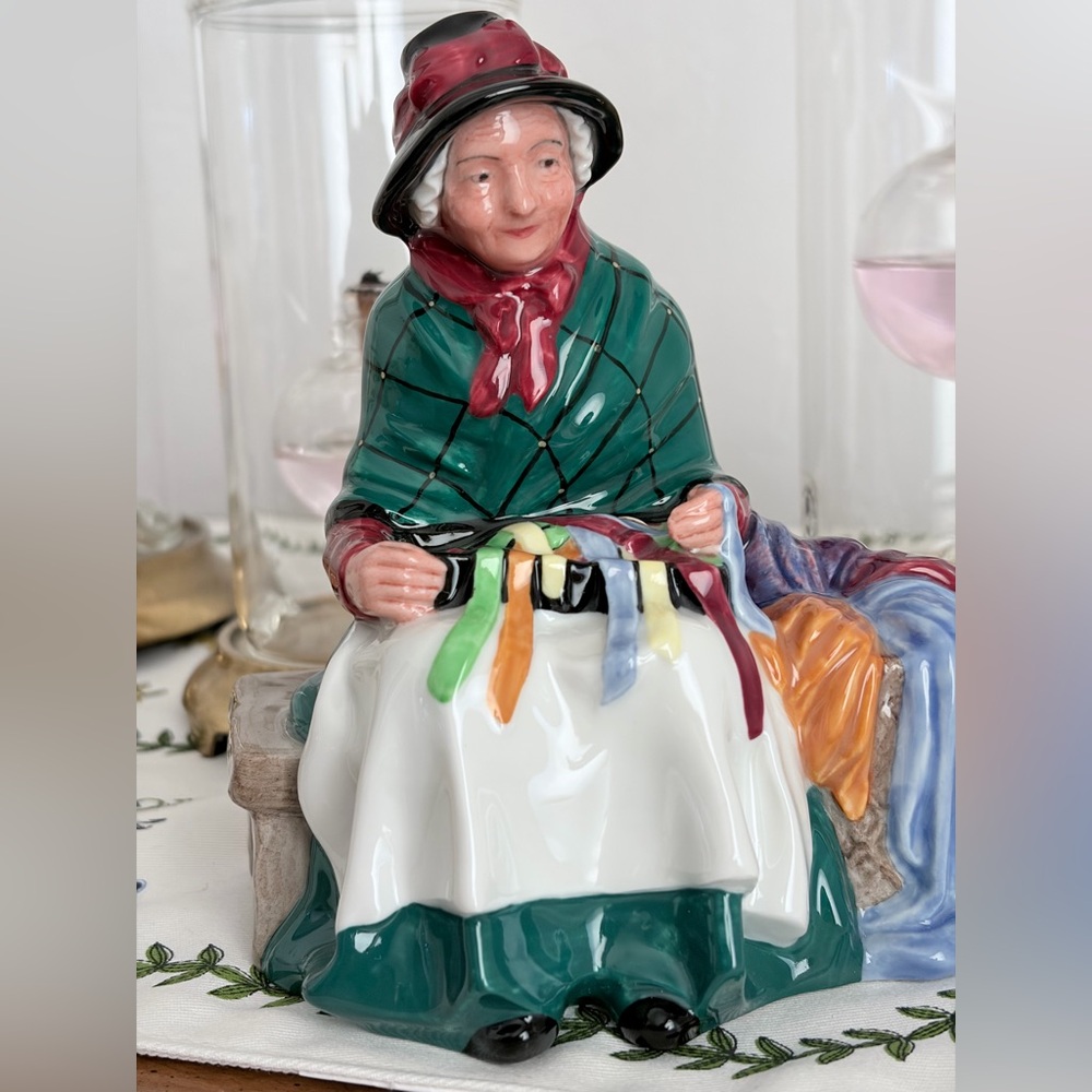 Vintage 1948 Royal Doulton Silks & Ribbons Limited Figurine HN2017 Signed